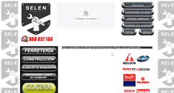 Desktop Screenshot of ferreteriaselen.com